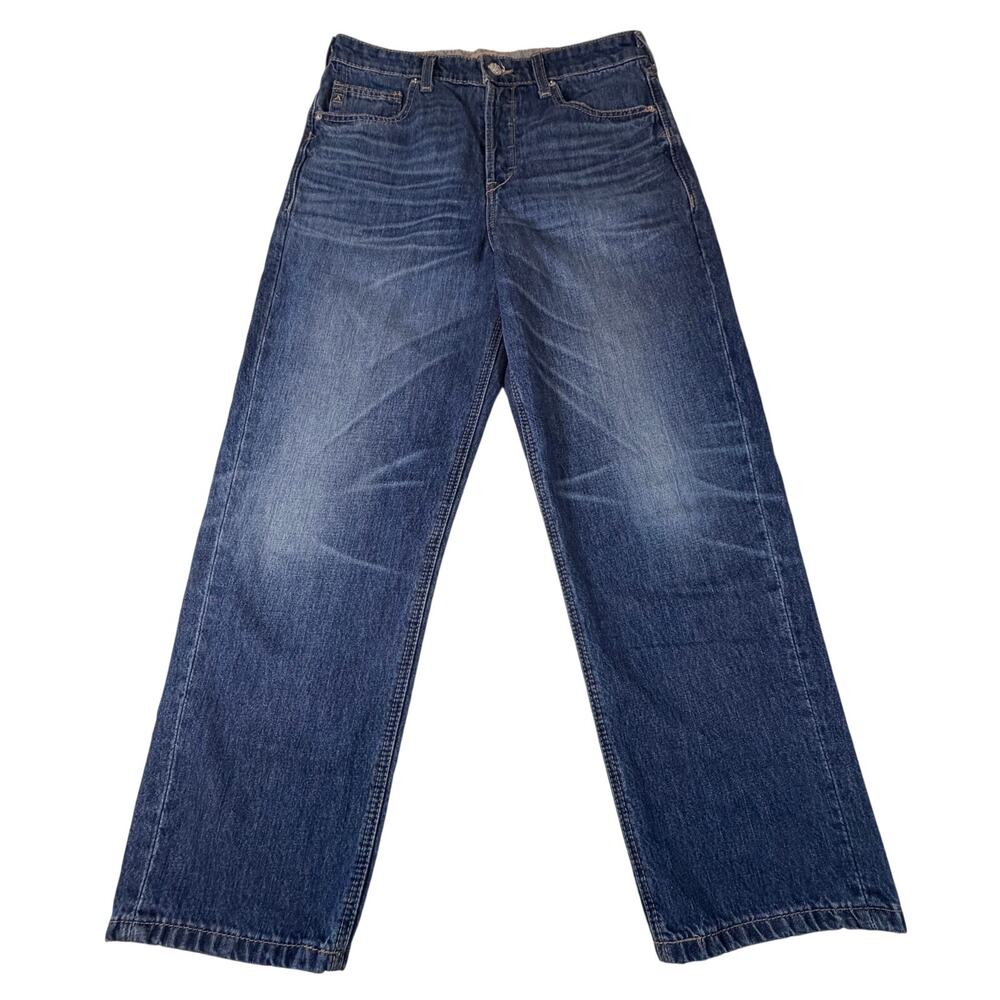 Ariat Real Denim Ultra High Tomboy Relaxed Straight Blue Jean 100058909 Women 29